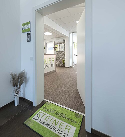 Eingang Büro 